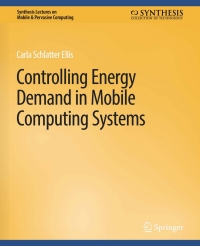 Imagen de portada: Controlling Energy Demand in Mobile Computing Systems 9783031013478