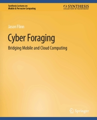 表紙画像: Cyber Foraging 9783031013539