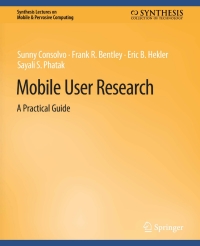 Cover image: Mobile User Research 9783031013577