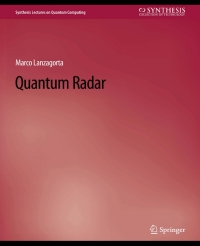 Cover image: Quantum Radar 9783031013874