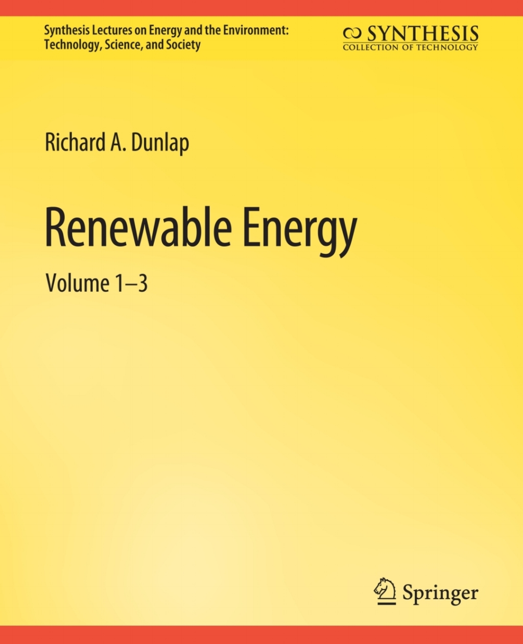 Renewable Energy Volumes 1 – 3