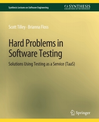 表紙画像: Hard Problems in Software Testing 9783031014192