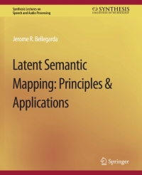 Immagine di copertina: Latent Semantic Mapping 9783031014284