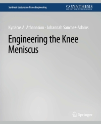 Cover image: Engineering the Knee Meniscus 9783031014482