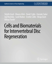 Imagen de portada: Cells and Biomaterials for Intervertebral Disc Regeneration 9783031014529