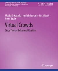 Cover image: Virtual Crowds 9783031014581