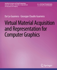 Cover image: Virtual Material Acquisition and Representation for Computer Graphics 9783031003462