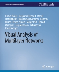 表紙画像: Visual Analysis of Multilayer Networks 9783031014802