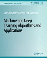 Cover image: Machine and Deep Learning Algorithms and Applications 9783031037689