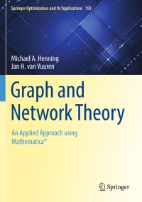 صورة الغلاف: Graph and Network Theory 9783031038563