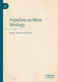 Omslagafbeelding: Populism as Meta Ideology 9783031039331