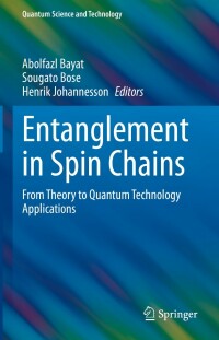 Cover image: Entanglement in Spin Chains 9783031039973