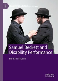 Imagen de portada: Samuel Beckett and Disability Performance 9783031041327
