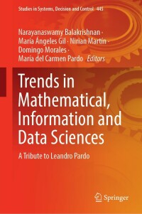 Immagine di copertina: Trends in Mathematical, Information and Data Sciences 9783031041365