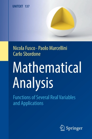 Cover image: Mathematical Analysis 9783031041501