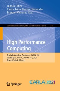 Imagen de portada: High Performance Computing 9783031042089