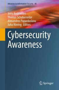 Cover image: Cybersecurity Awareness 9783031042263