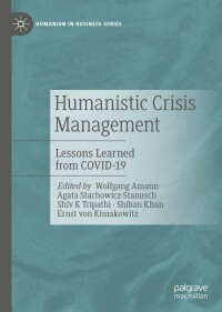 Cover image: Humanistic Crisis Management 9783031042515