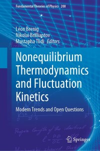 Imagen de portada: Nonequilibrium Thermodynamics and Fluctuation Kinetics 9783031044571