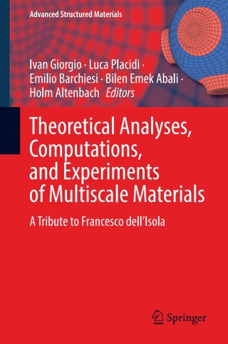 Imagen de portada: Theoretical Analyses, Computations, and Experiments of Multiscale Materials 9783031045479