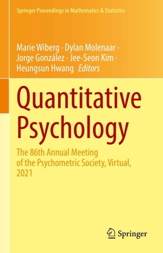 表紙画像: Quantitative Psychology 9783031045714