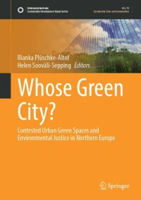 Cover image: Whose Green City? 9783031046353