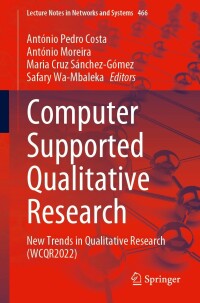 Cover image: Computer Supported Qualitative Research 9783031046797