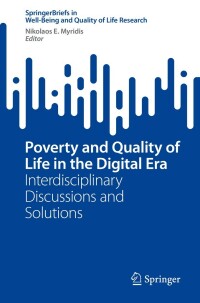 Cover image: Poverty and Quality of Life in the Digital Era 9783031047107