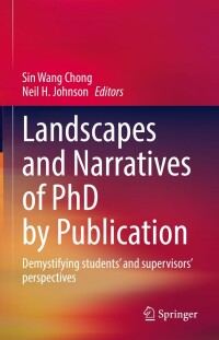 Imagen de portada: Landscapes and Narratives of PhD by Publication 9783031048944