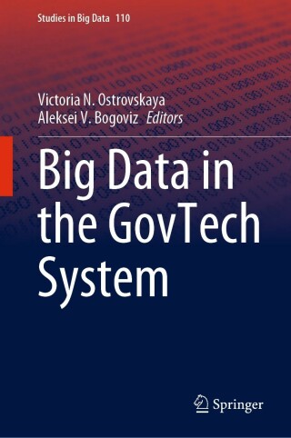 Imagen de portada: Big Data in the GovTech System 9783031049026