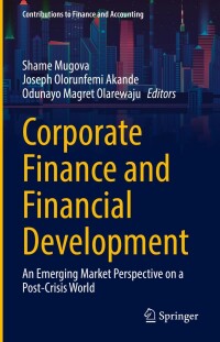 Imagen de portada: Corporate Finance and Financial Development 9783031049798