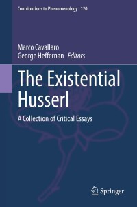 Cover image: The Existential Husserl 9783031050947