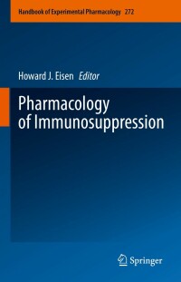 Cover image: Pharmacology of Immunosuppression 9783031051173