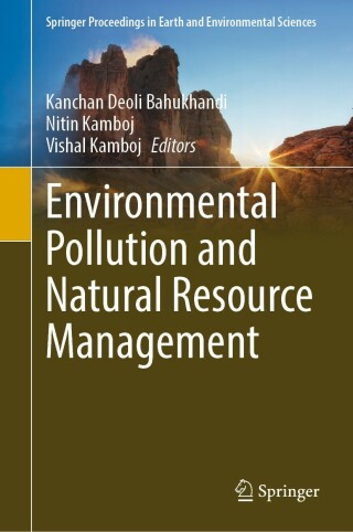 Cover image: Environmental Pollution and Natural Resource Management 9783031053344
