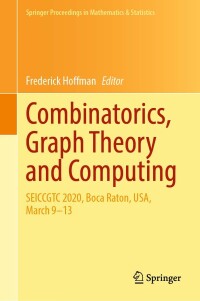 Imagen de portada: Combinatorics, Graph Theory and Computing 9783031053740