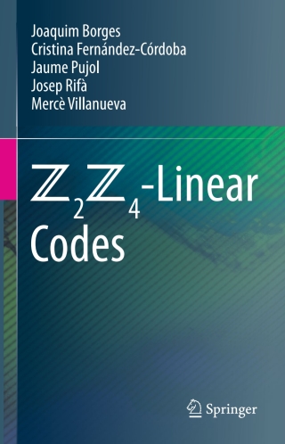 Omslagafbeelding: Z2Z4-Linear Codes 9783031054402