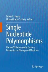 Cover image: Single Nucleotide Polymorphisms 9783031056147