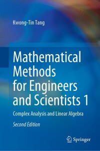 Imagen de portada: Mathematical Methods for Engineers and Scientists 1 2nd edition 9783031056772