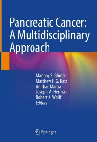 Cover image: Pancreatic Cancer: A Multidisciplinary Approach 9783031057236