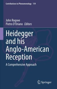 Cover image: Heidegger and his Anglo-American Reception 9783031058165