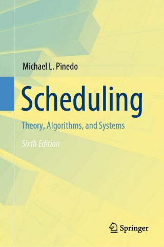 Cover image: Scheduling 6th edition 9783031059209
