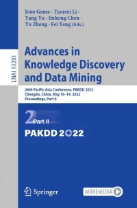 صورة الغلاف: Advances in Knowledge Discovery and Data Mining 9783031059353
