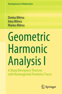 Cover image: Geometric Harmonic Analysis I 9783031059490