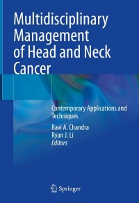 Cover image: Multidisciplinary Management of Head and Neck Cancer 9783031059728