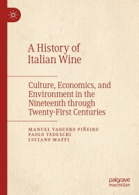 Cover image: A History of Italian Wine 9783031060960