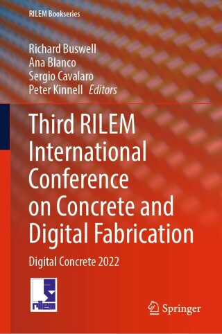 Immagine di copertina: Third RILEM International Conference on Concrete and Digital Fabrication 9783031061158