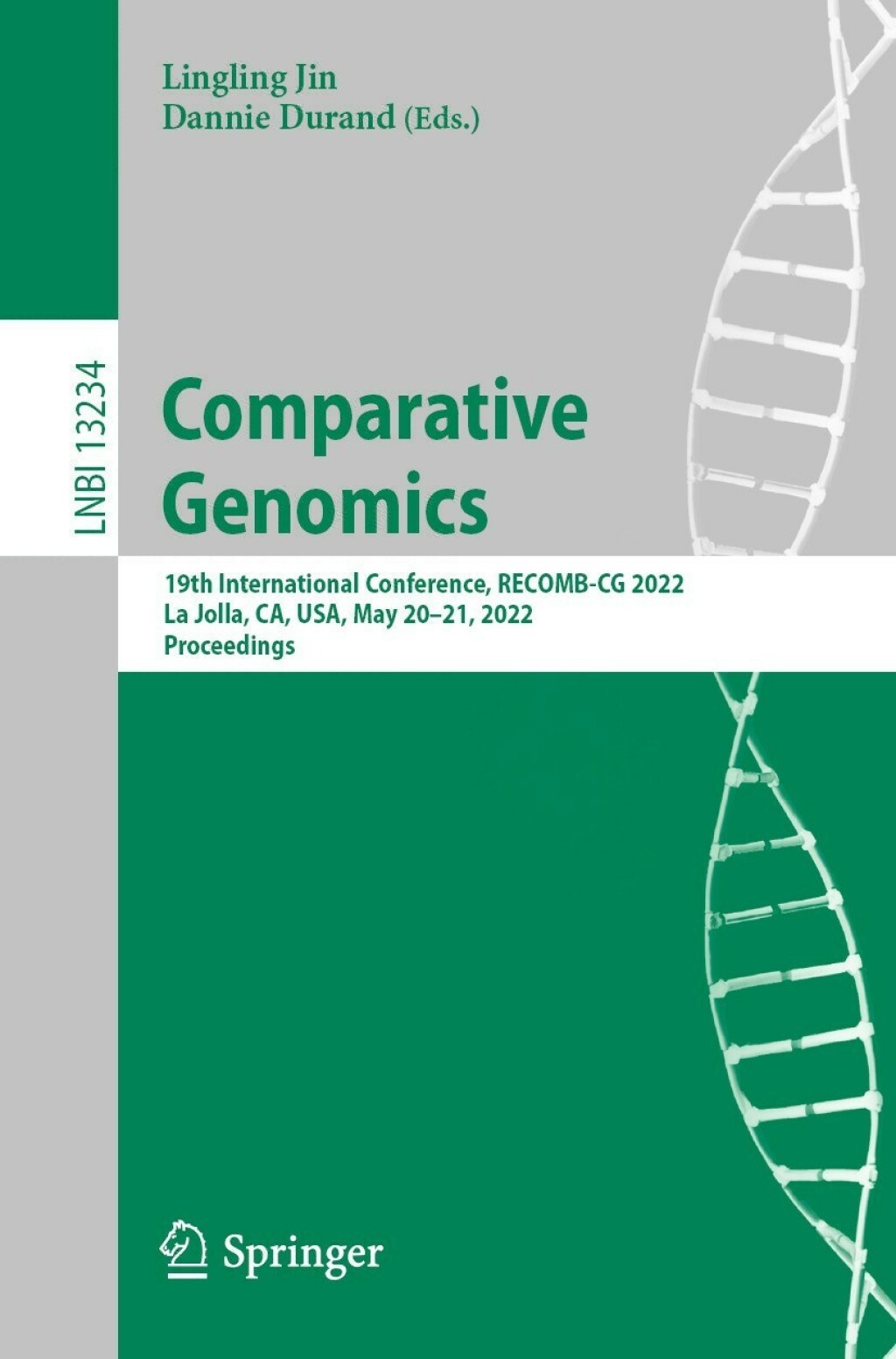 Comparative Genomics 19th International Conference, RECOMB-CG 2022, La Jolla, CA, USA, May 20–21, 2022, Proceedings