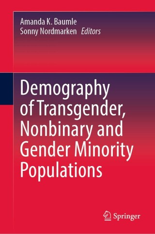 Immagine di copertina: Demography of Transgender, Nonbinary and Gender Minority Populations 9783031063282