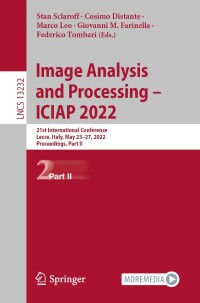 Immagine di copertina: Image Analysis and Processing – ICIAP 2022 9783031064296