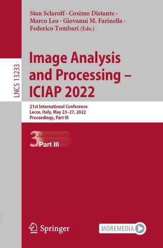 Omslagafbeelding: Image Analysis and Processing – ICIAP 2022 9783031064326